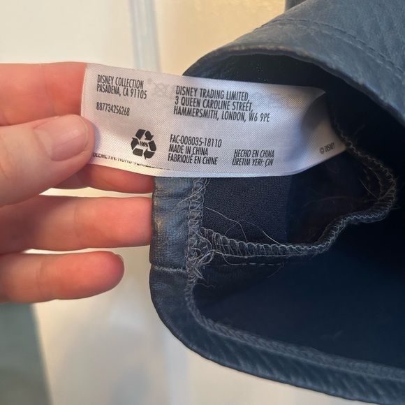 Disney Descendants Evie Faux Leather Dress Navy size 4 - Picture 6 of 6